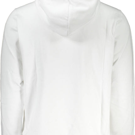 Calvin Klein Weisses Sweatshirt Für Herren Mit Reissverschluss