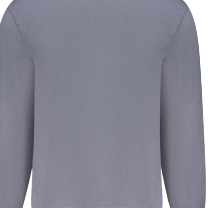 CALVIN KLEIN Sweatshirt Herren Blau – Gebürstete Baumwolle mit Logo