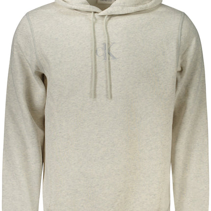 Calvin Klein Sweatshirt Herren – Zip-Up Grau mit Logo-Stickerei | soulluna.de