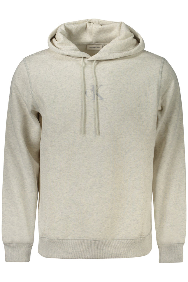 Calvin Klein Sweatshirt Herren – Zip-Up Grau mit Logo-Stickerei | soulluna.de