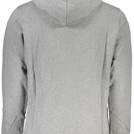 Calvin Klein Herren-Sweatshirt Grau Mit Reissverschluss