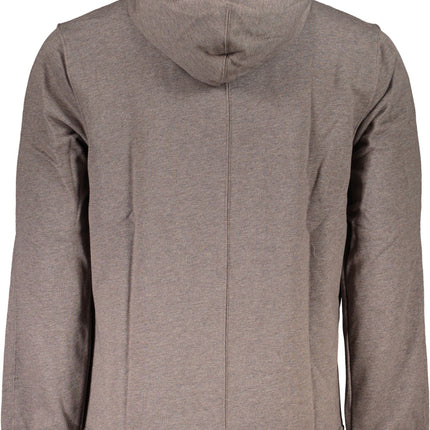 Calvin Klein Sweatshirt Herren – Weisses Kapuzen-Sweatshirt ohne Reissverschluss