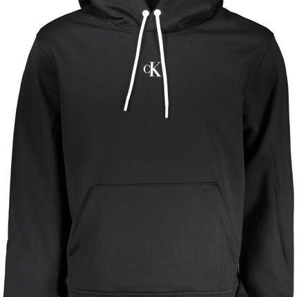 Calvin Klein Schwarzes Herren-Sweatshirt Mit Reissverschluss