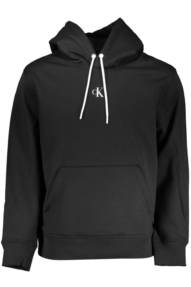 Calvin Klein Schwarzes Herren-Sweatshirt Mit Reissverschluss