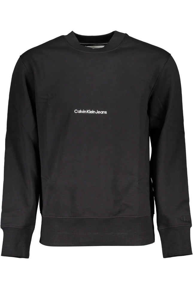 Calvin Klein Schwarzes Herren-Sweatshirt Mit Reissverschluss
