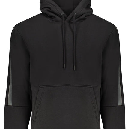 CALVIN KLEIN SCHWARZES HERREN-SWEATSHIRT MIT ZIP-OUT