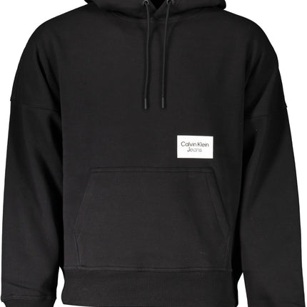 Calvin Klein Herren Schwarzes Sweatshirt Mit Reissverschluss