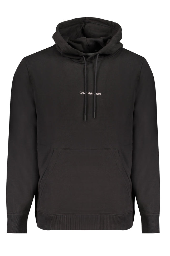 Calvin Klein Schwarzes Herren-Sweatshirt Mit Reissverschluss