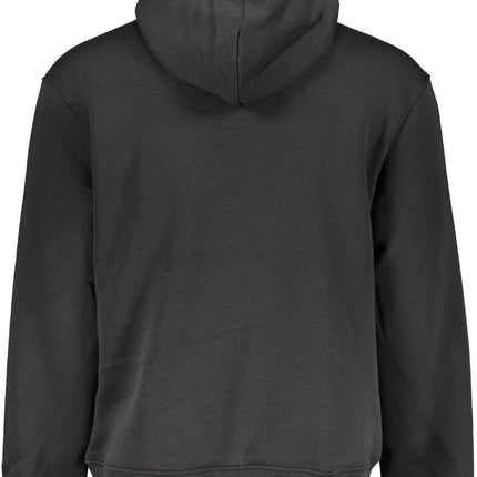 Calvin Klein Herren Schwarzes Sweatshirt Mit Reissverschluss