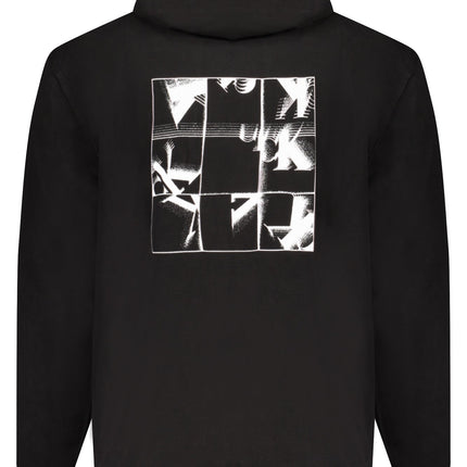 Calvin Klein Schwarzes Herren-Sweatshirt Mit Reissverschluss
