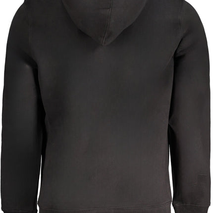 Calvin Klein Schwarzes Herren-Sweatshirt Mit Reissverschluss