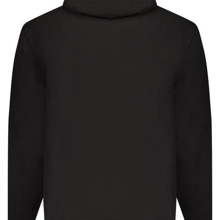 CALVIN KLEIN SCHWARZES HERREN-SWEATSHIRT MIT ZIP-OUT