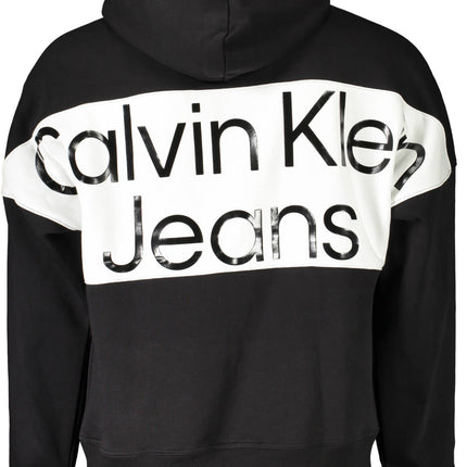 Calvin Klein Herren Schwarzes Sweatshirt Mit Reissverschluss