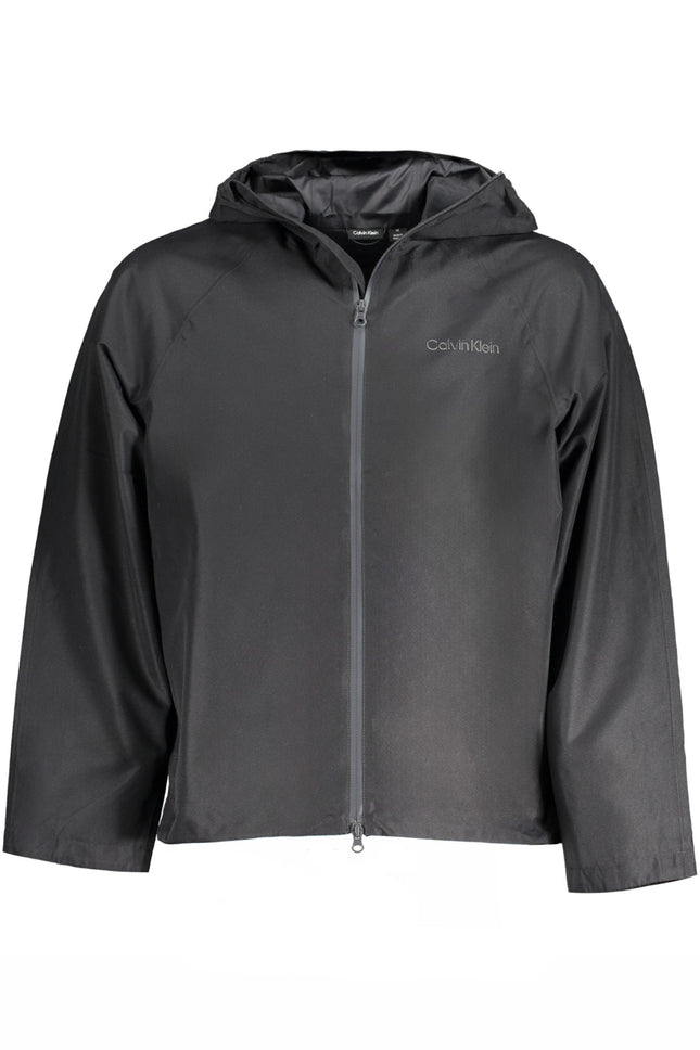 Calvin Klein Sportjacke Herren Schwarz – Kapuze, Reißverschluss | HW