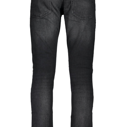 CALVIN KLEIN HERREN-JEANS AUS SCHWARZEM DENIM