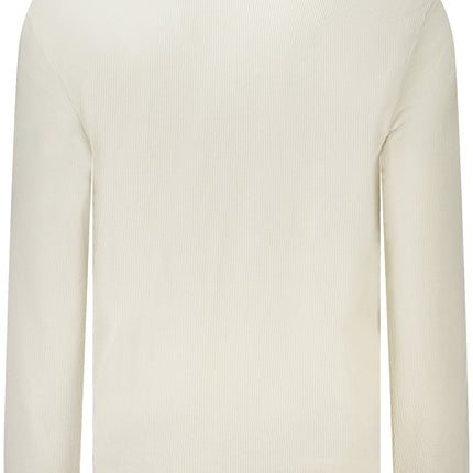 Calvin Klein Pullover Herren – Weißer Langarm-Pullover aus Baumwolle-Mix