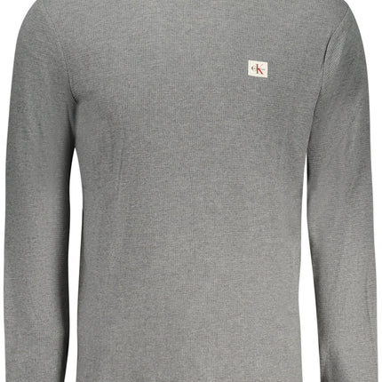 Calvin Klein Pullover Herren – Weißer Langarm-Pullover aus Baumwolle-Mix