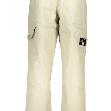 CALVIN KLEIN Herren Hose beige – Klassische Chino für Herbst/Winter | soulluna.de