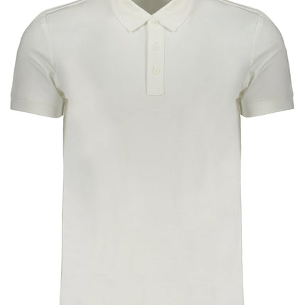 Calvin Klein Poloshirt Herren – Weißes Kurzarm-Shirt mit Logo-Druck | soulluna.de