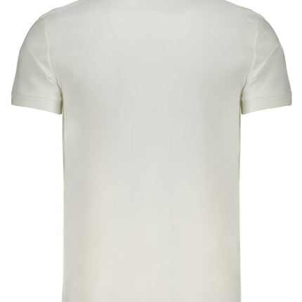 Calvin Klein Poloshirt Herren – Weißes Kurzarm-Shirt mit Logo-Druck | soulluna.de