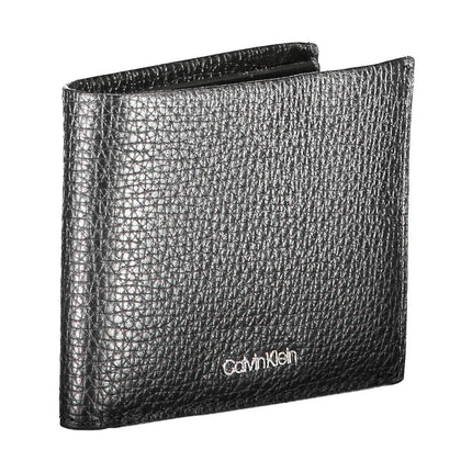 CALVIN KLEIN Geldbörse Herren – Schwarz aus 100% Leder mit RFID-Schutz