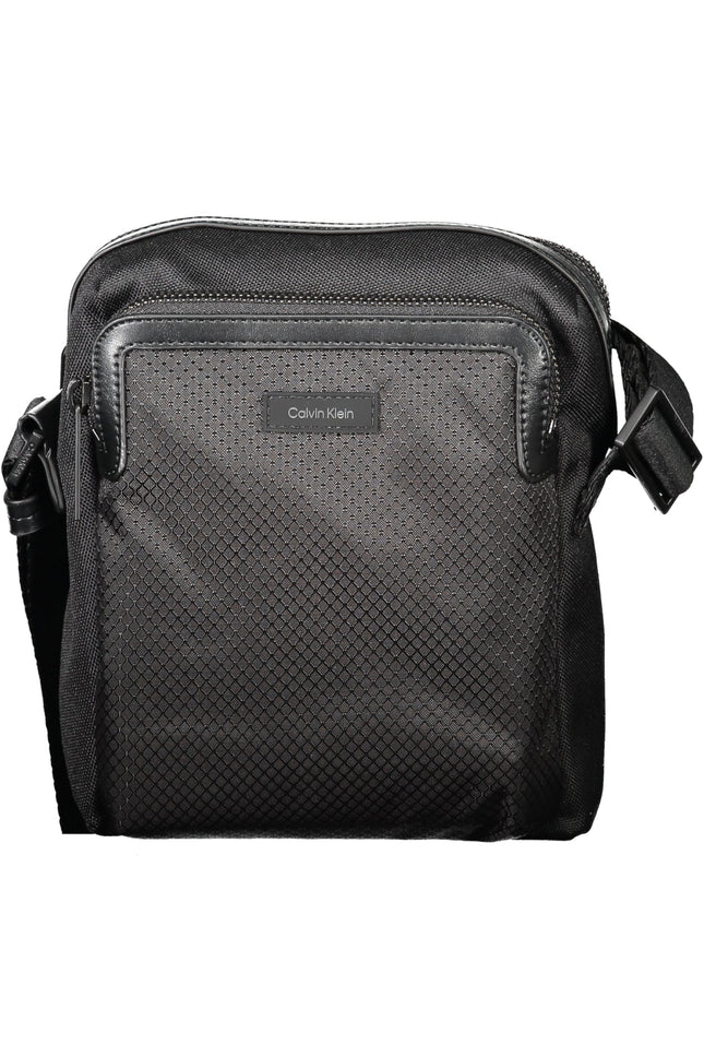 CALVIN KLEIN Herren Schultertasche Schwarz – Recyceltes Polyester & verstellbarer Gurt