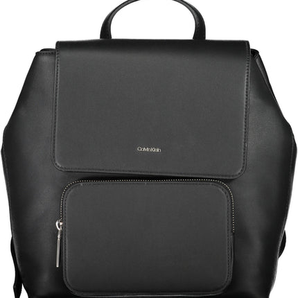 CALVIN KLEIN Damenrucksack schwarz – Moderner Rucksack aus recyceltem Polyester