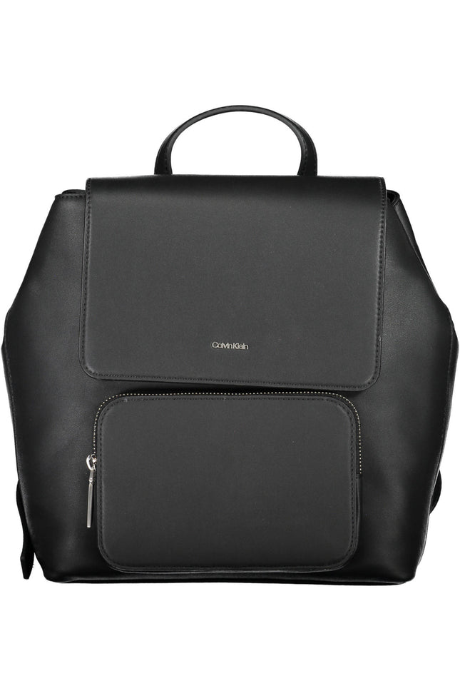 CALVIN KLEIN Damenrucksack schwarz – Moderner Rucksack aus recyceltem Polyester