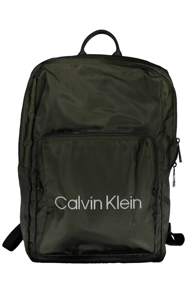 CALVIN KLEIN Herren Rucksack Grün – Recyceltes Polyester mit Laptopfach | soulluna.de