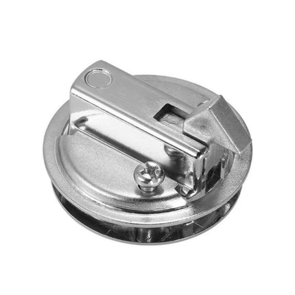 Push Lock Eroni | Camper Möbelschloss rund für 1-10mm Wandstärke
