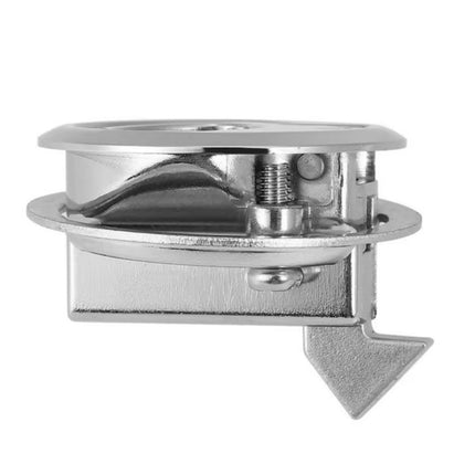 Push Lock Eroni | Camper Möbelschloss rund für 1-10mm Wandstärke