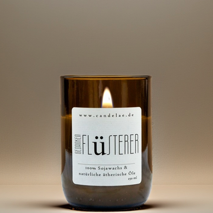 Gedankenflüsterer – Duftkerze aus Sojawachs mit erfrischenden ätherischen Ölen für Klarheit und Konzentration
