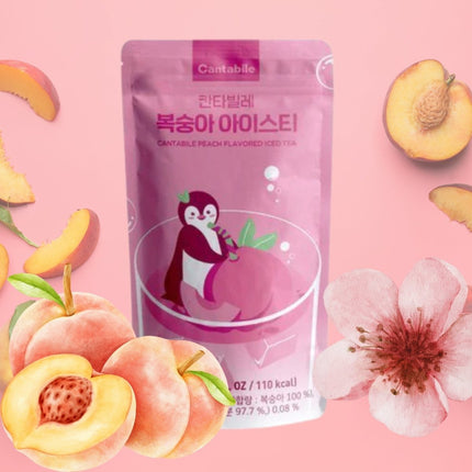SEO. CANTABILE Pfirsich Eistee Ade Beutelgetränk 230ml - Linkreich