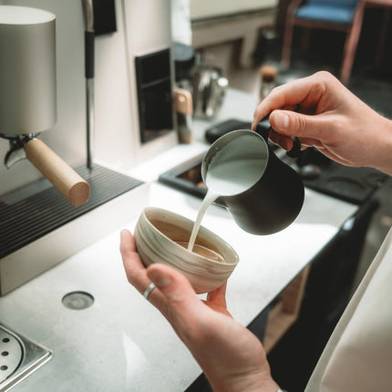 Cappuccino Tasse KUMO mixed clay (Becher) kaufen bei Linkreich – Jetzt entdecken!