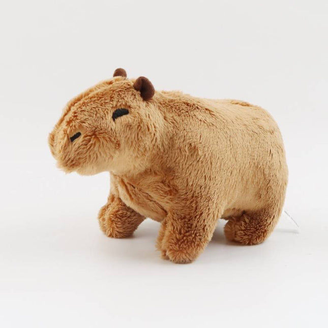 SEO. Capybara Kuscheltier - 20 cm Plüschtier Wasserschwein Stofftier - Linkreich