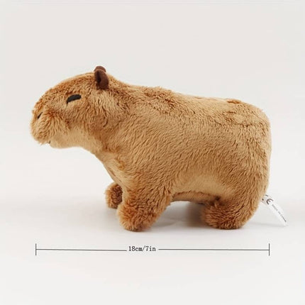 SEO. Capybara Kuscheltier - 20 cm Plüschtier Wasserschwein Stofftier - Linkreich