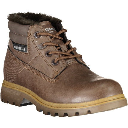 Carrera Beige Damenschuhstiefel – Stiefeletten für Damen mit Schnürsenkeln | soulluna.de
