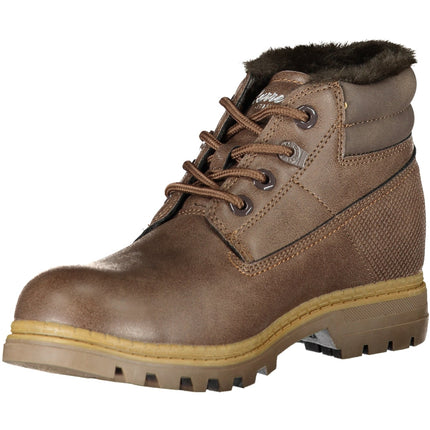 Carrera Beige Damenschuhstiefel – Stiefeletten für Damen mit Schnürsenkeln | soulluna.de