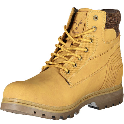 Carrera Herrenstiefel Gelb – Stiefeletten für Herbst/Winter | Schnürstiefel