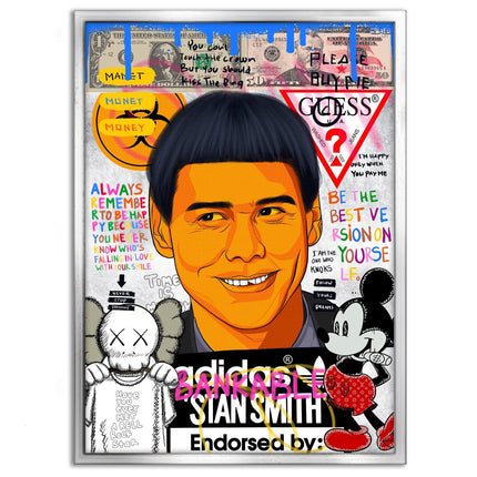 Carrey - Leinwandbild Pop Art (Canvas) kaufen bei Linkreich – Jetzt entdecken!