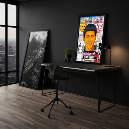 Carrey - Leinwandbild Pop Art (Canvas) kaufen bei Linkreich – Jetzt entdecken!