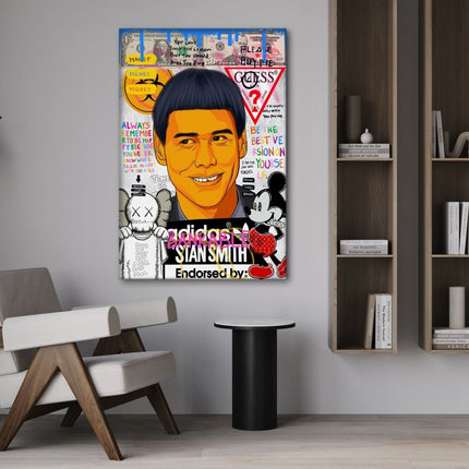 Carrey - Leinwandbild Pop Art (Canvas) kaufen bei Linkreich – Jetzt entdecken!