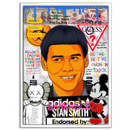 Carrey - Leinwandbild Pop Art (Canvas) kaufen bei Linkreich – Jetzt entdecken!