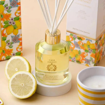 CASA AMALFI BUONGIORNO POSITANO HOME DIFFUSER - Lemon Basil & Mandarin