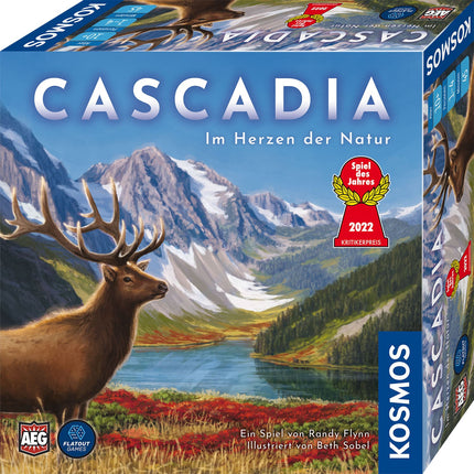 SEO. Cascadia Spiel des Jahres 2022 - KOSMOS Brettspiel Familienspiel - Linkreich