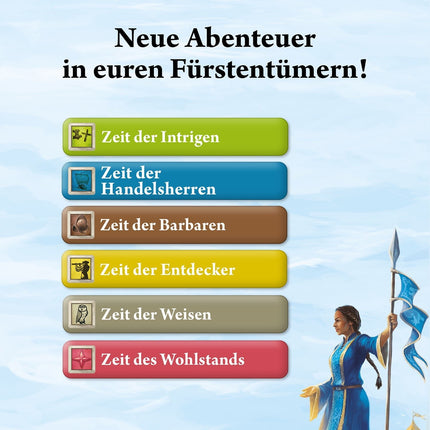 SEO. Catan – Das Duell: Finstere & Goldene Zeiten [Erweiterung](2 Spieler) - Linkreich