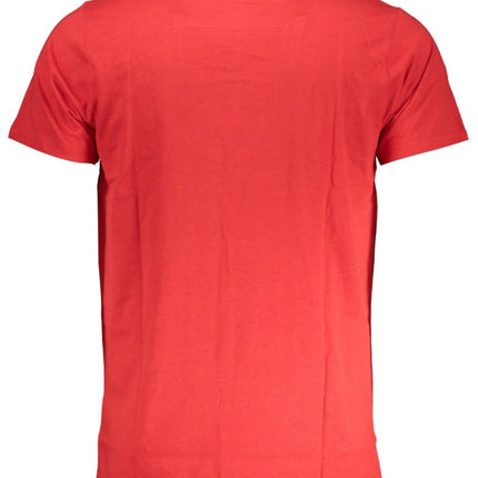 SEO. Cavalli Class Grünes Kurzärmeliges Herren - T-Shirt - Blau Linkreich