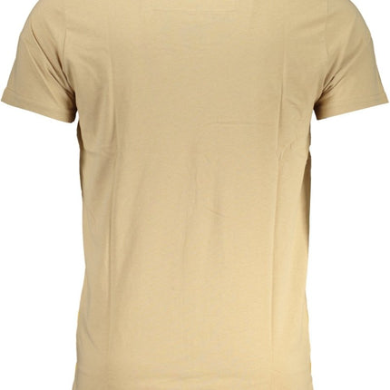 SEO. Cavalli Class Grünes Kurzärmeliges Herren - T-Shirt - Weiß Linkreich