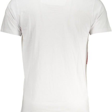SEO. Cavalli Class Grünes Kurzärmeliges Herren - T-Shirt - Blau Linkreich