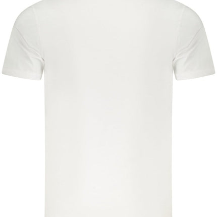 SEO. Cavalli Class Kurzarm - T-Shirt Herren Blau - Weiß Linkreich